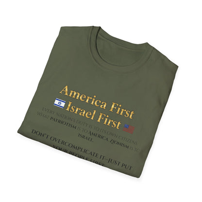 Simplify- "America First | Israel First" Vol 1