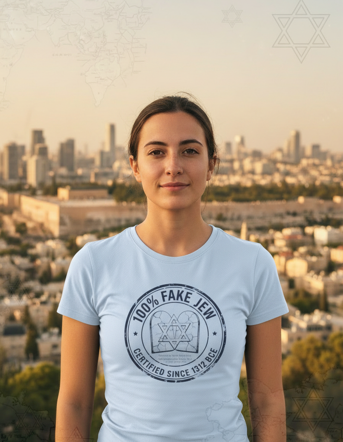 100% Fake Jew Tee