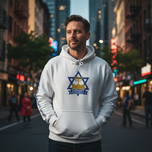 Proud, Loud , Zionist- Unisex Heavy Blend™ Hooded Sweatshirt