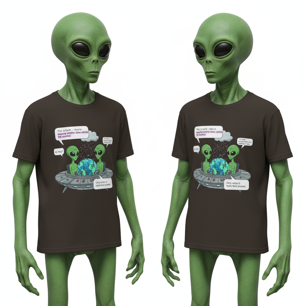 Aliens:  "Jews Control the Weather? - Only When During Protests"