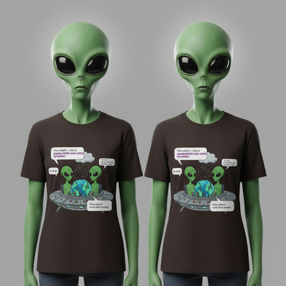 Aliens:  "Jews Control the Weather? - Only When During Protests"