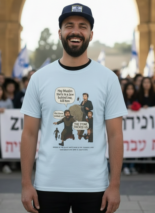 The Stone Tricked Us – Premium T-shirt