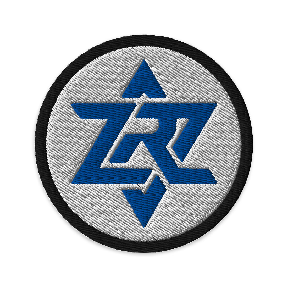 Zionism Revival Round Badge Embroidered Patch