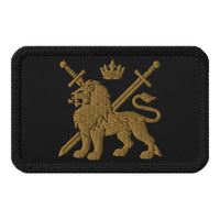 Lion of Judah Armed Embroidered Patch view 1