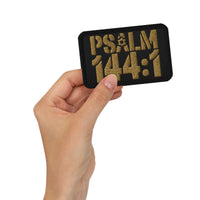 Psalm 144:1 -Embroidered Patch view 2